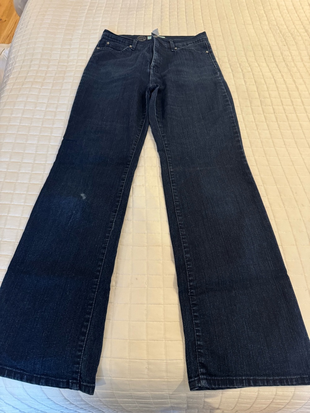 Charter Club Dark Blue Flare Jeans